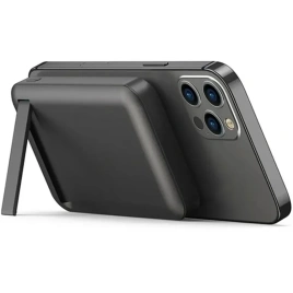 Внешний аккумулятор WiWU Snap Cube Magsafe Wireless Charge SC 10000 mAh Black