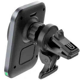 Автомобильный держатель WiWU Freelander Magnetic 15W Wireless Charger (CH-314) Black