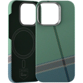Чехол Benks Case built with Kevlar для iPhone 16 Pro Passion Green