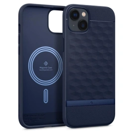 Чехол Spigen Caseology Parallax Mag для iPhone 14 Plus (ACS04928) Midnight Blue