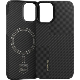 Чехол Benks Montage ArmorAir Case built with Kevlar для iPhone 16 Plus Black