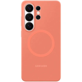 Чехол Samsung Silicone Magnet Case для Samsung Galaxy S26 Ultra Coralred