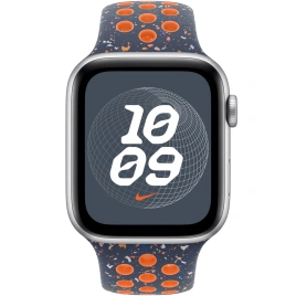 Ремешок Apple Watch 46mm Blue Flame Nike Sport Band M/L