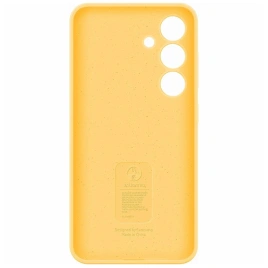 Чехол Samsung Silicone Case для S24 Plus Yellow