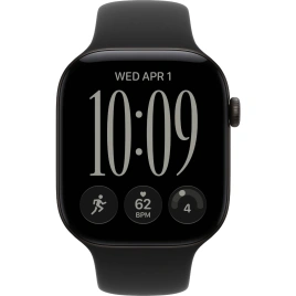 Смарт-часы Apple Watch Series 12 46mm Black Aluminum Case with Black Sport Band S/M