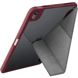 Чехол Uniq Transforma Anti-microbial для iPad Mini (2021) Moven Anti-microbial Maroon Red
