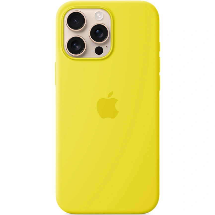 Чехол Apple Silicone Case with MagSafe для iPhone 16 Pro Star Fruit фото 1