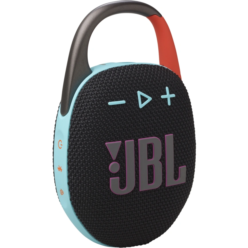 Портативная колонка JBL Clip 5 Black/Blue фото 1
