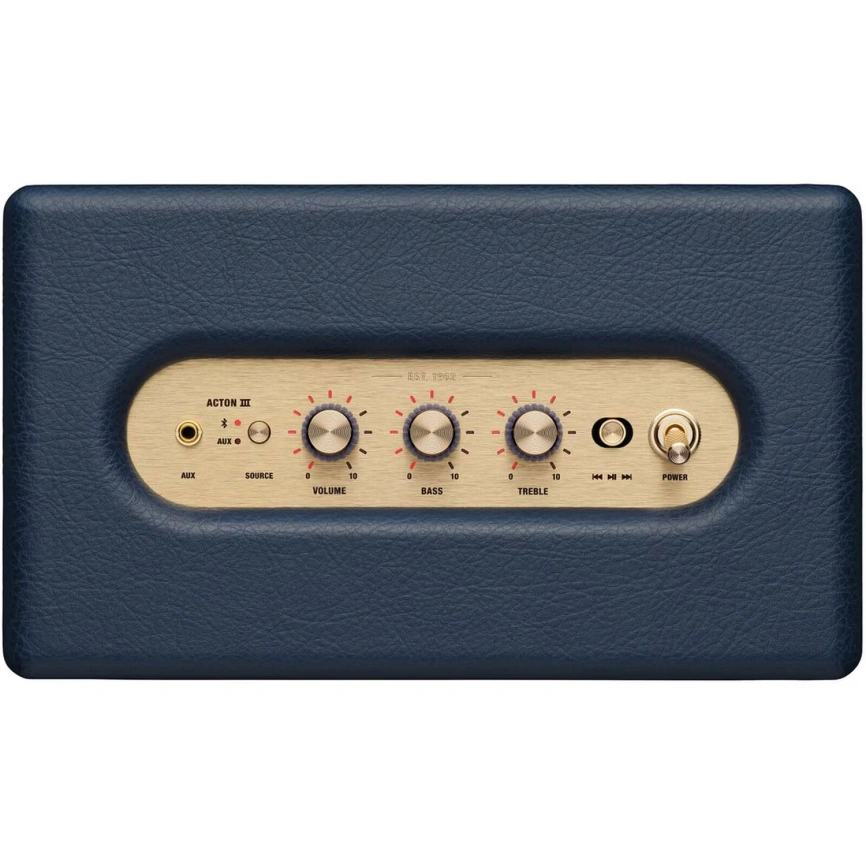 Портативная акустика Marshall Acton III Midnight Blue фото 2