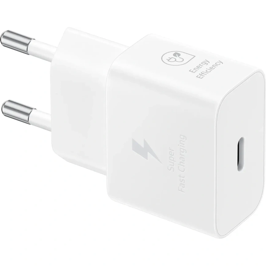 Сетевое зарядное устройство Samsung 25W USB-C EP-T2510 White фото 1
