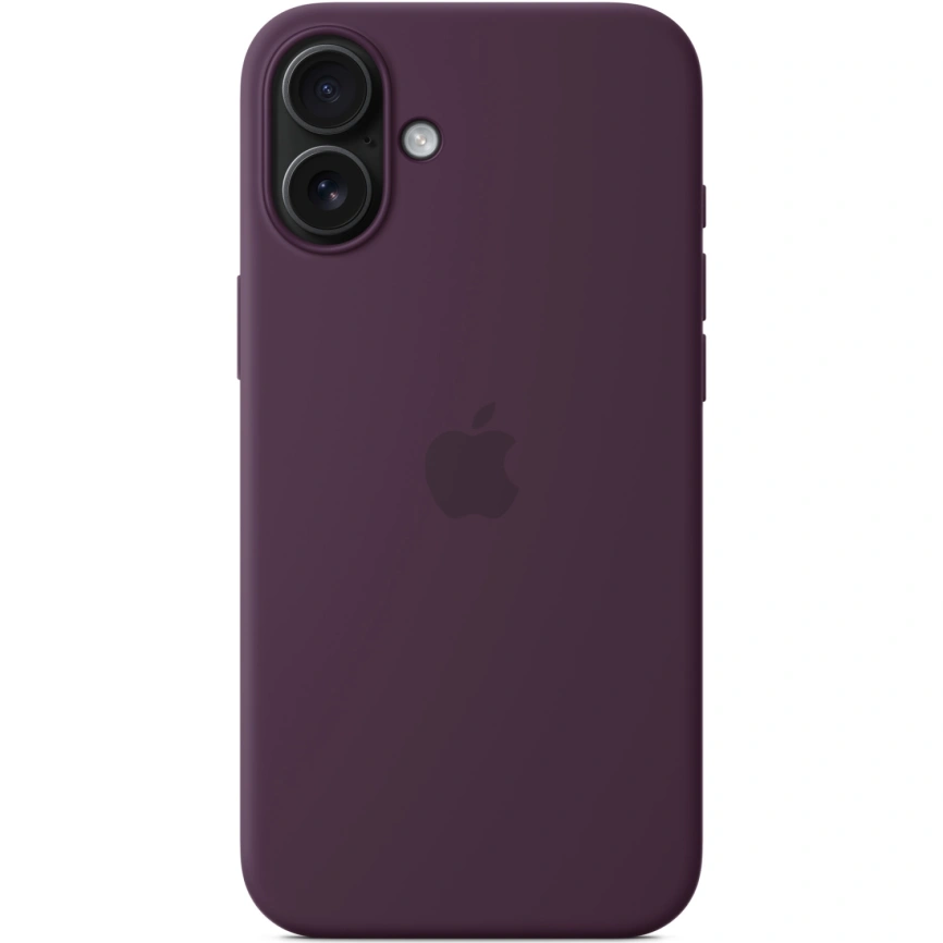 Чехол Apple Silicone Case with MagSafe для iPhone 16 Plus Plum фото 2