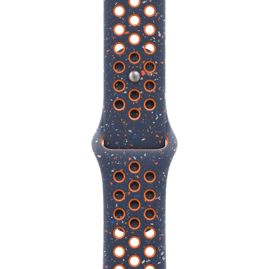 Ремешок Apple Watch 42mm Blue Flame Nike Sport Band M/L фото 1