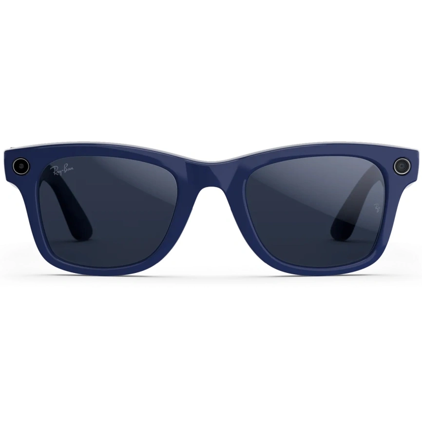 Умные очки Ray-Ban Wayfarer (Gen 2) Shiny Cosmic Blue/Transitions (RW4012) L Sapphire фото 2