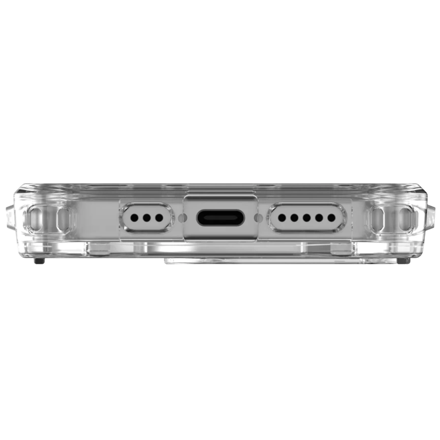 Чехол UAG с поддержкой MagSafe Plyo для iPhone 15 Pro Ice/Rose Gold (114286114348) фото 3