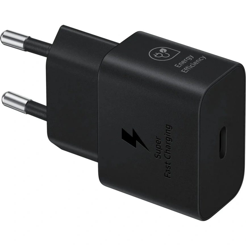 Сетевое зарядное устройство Samsung 25W USB-C EP-T2510 Black фото 1