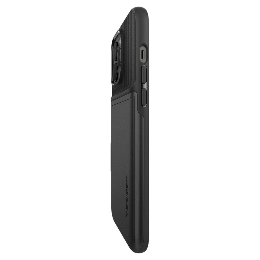 Чехол Spigen Slim Armor CS для iPhone 13 Pro (ACS03274) Black фото 4