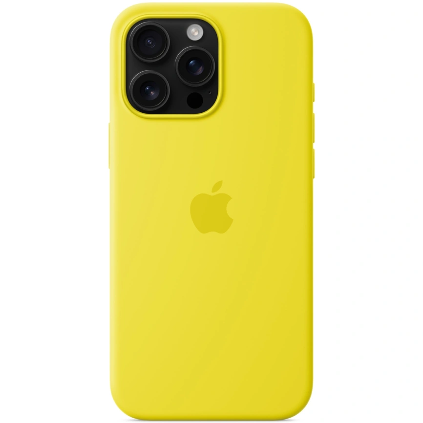 Чехол Apple Silicone Case with MagSafe для iPhone 16 Pro Star Fruit фото 2