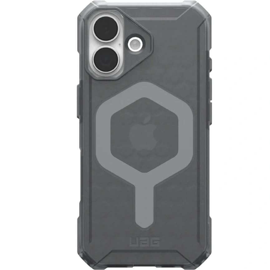 Чехол UAG MagSafe Essential Armor для iPhone 17 Ash/Black фото 1