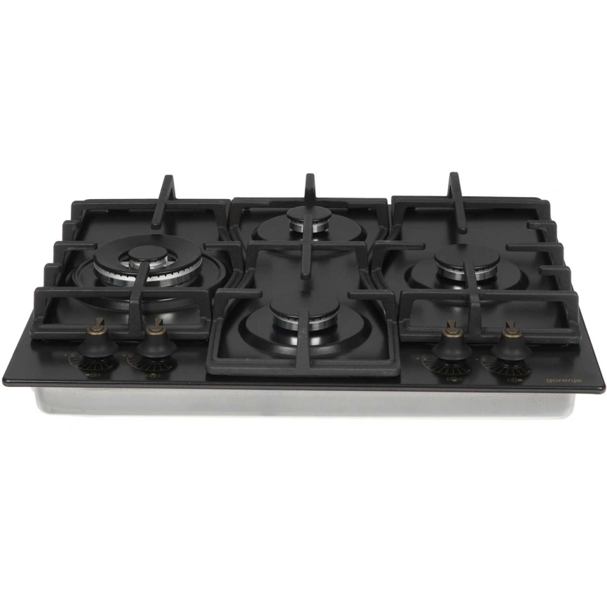 Газовая варочная панель Gorenje GW6D42CLB Black фото 3