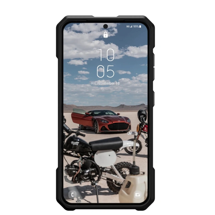 Чехол UAG Monarch PRO with MagSafe для Galaxy S24 Plus Carbon Fiber фото 3