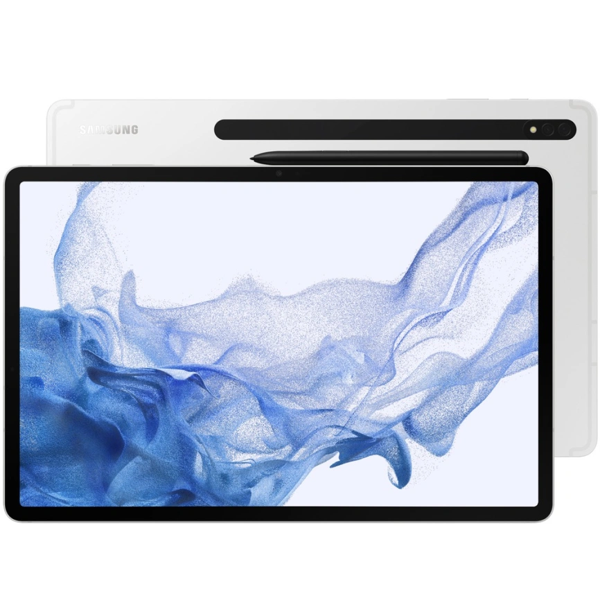 Планшет Samsung Galaxy Tab S8+ Wi-Fi 128Gb Silver (SM-X800) фото 1