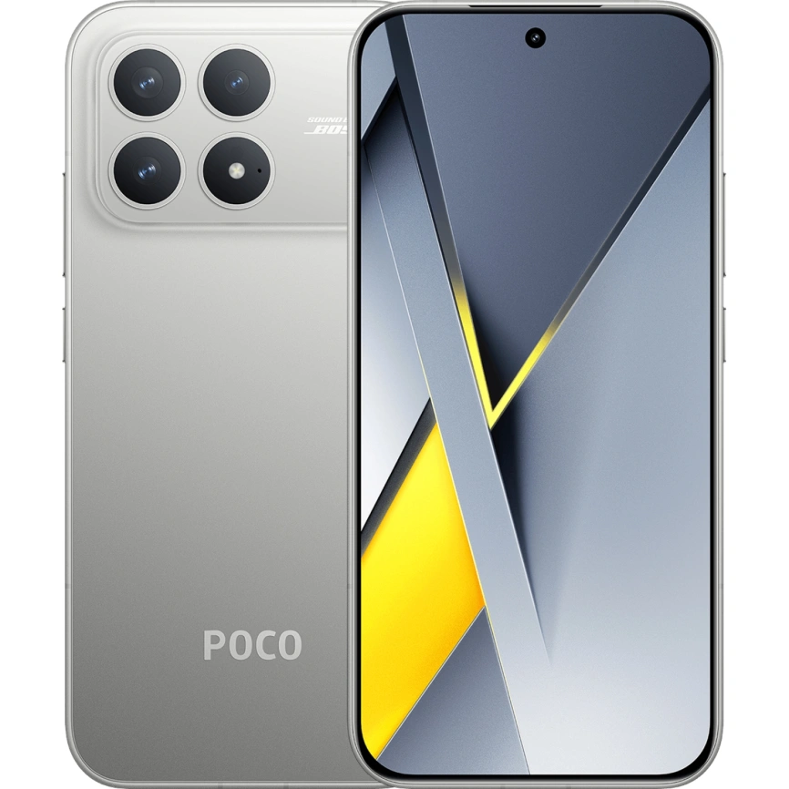 Смартфон Xiaomi Poco F8 Pro 12/512Gb Titanium Silver Global Version фото 1