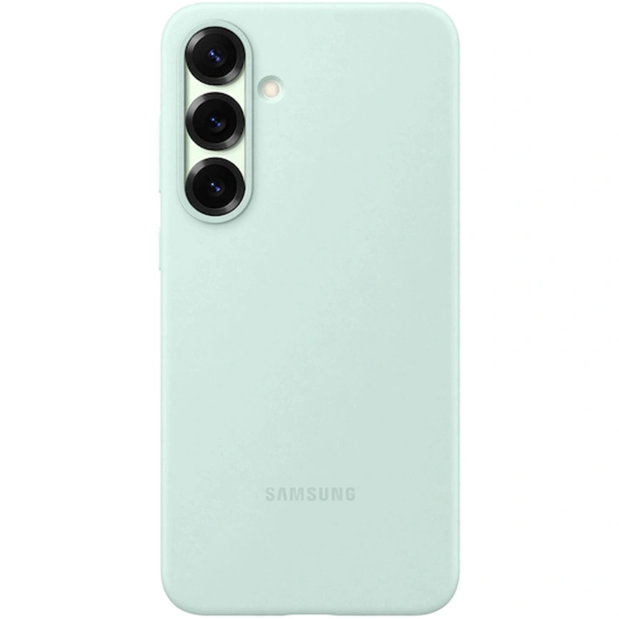 Чехол Samsung Silicone Case для Samsung Galaxy S25 Mint Green фото 5