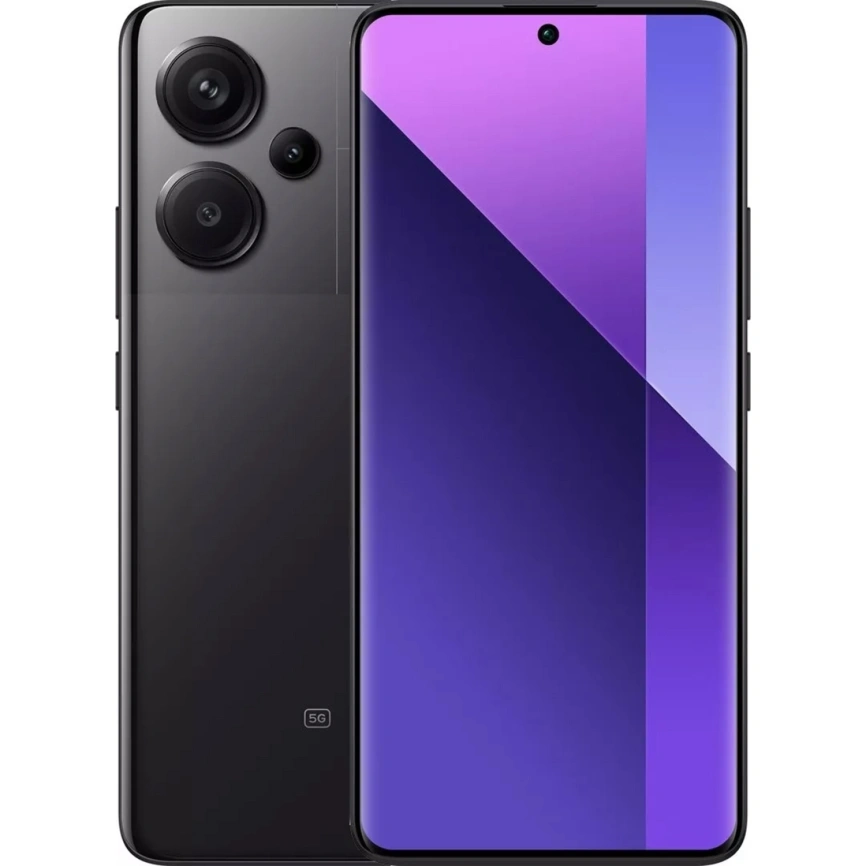 Смартфон Xiaomi Redmi Note 13 Pro Plus 5G 8/256Gb Midnight Black Global Version фото 1