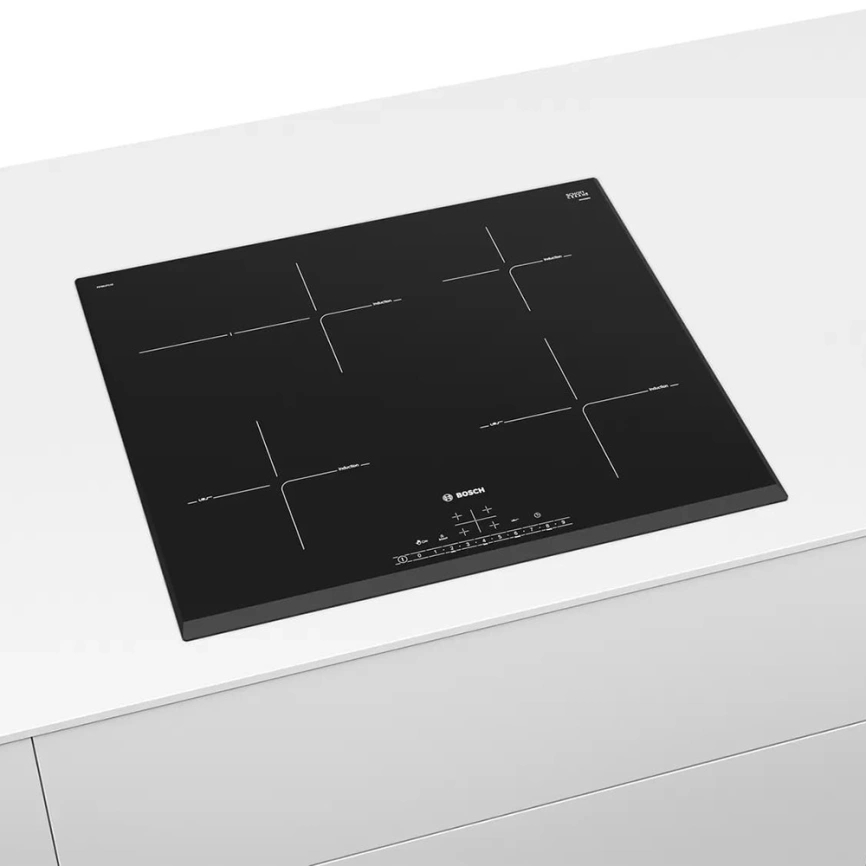 Индукционная варочная панель Bosch Serie 6 PIF651FC1E Black фото 2