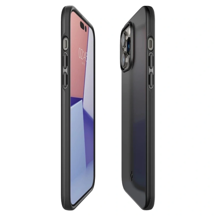 Чехол Spigen Thin Fit для iPhone 14 Pro (ACS04780) Black фото 7
