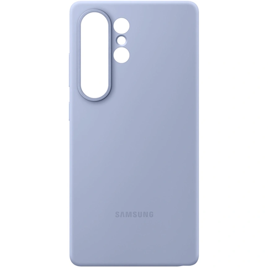 Чехол Samsung Silicone Case для Galaxy S25 Ultra Light Blue фото 5