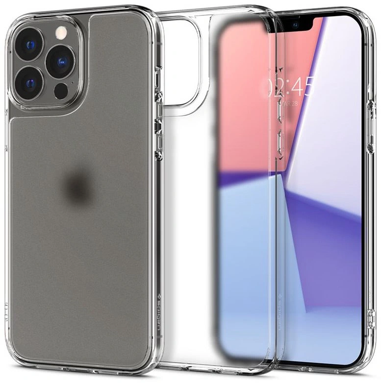 Чехол Spigen Quartz Hybrid для iPhone 13 Pro (ACS03272) Matte Clear фото 1