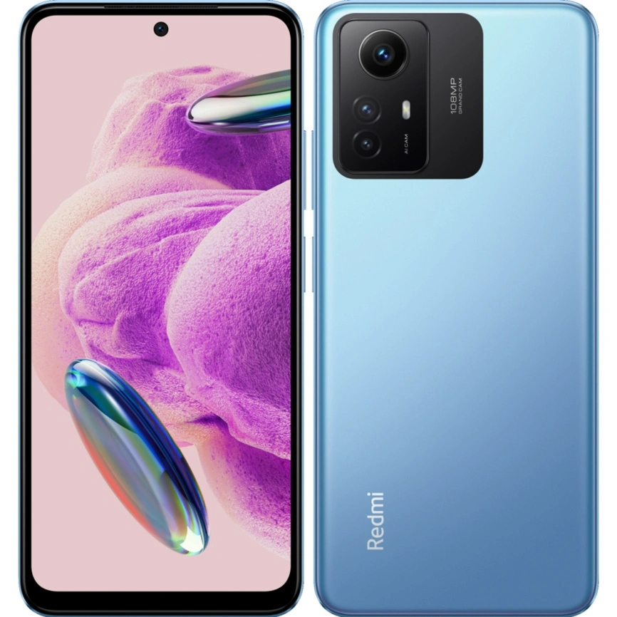 Смартфон XiaoMi Redmi Note 12S 8/256Gb (NFC) Ice Blue EAC фото 6