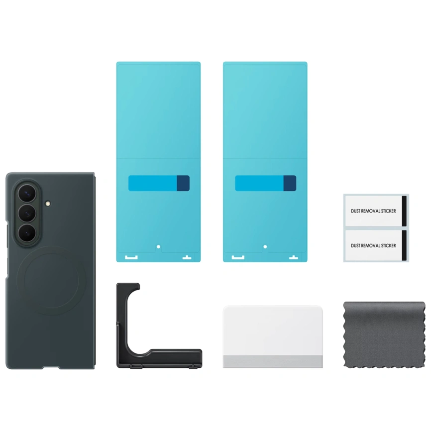 Чехол Samsung Silicone Magnet Case для Galaxy Z Fold8 Ultra Green Shadow фото 5