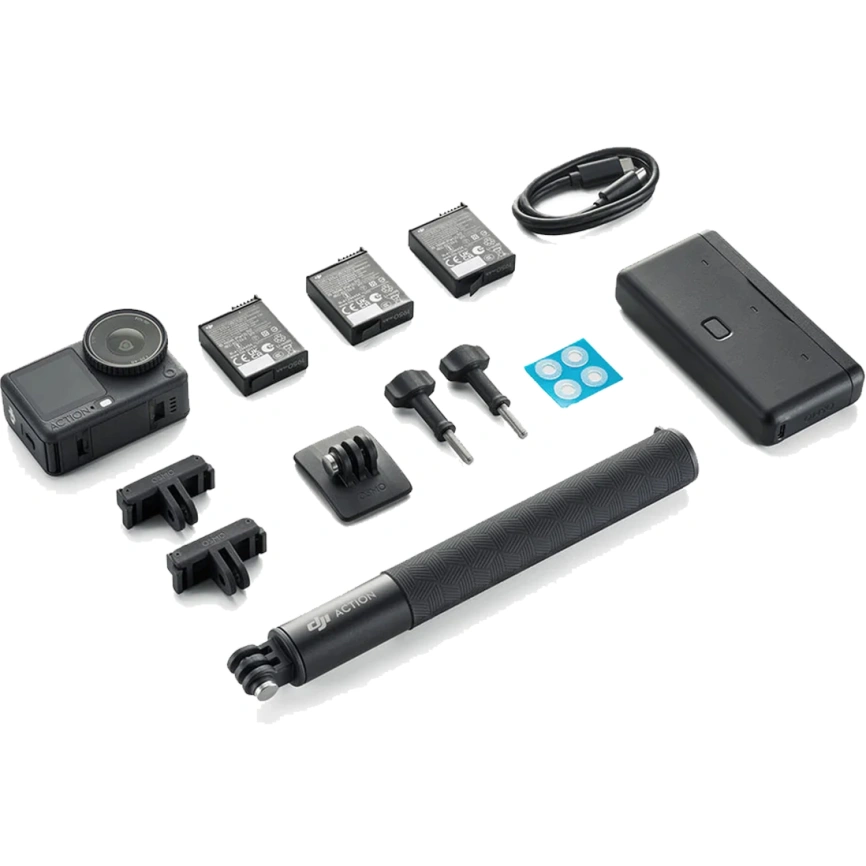 Экшн-камера DJI Osmo Action 6 Adventure Combo Black фото 2