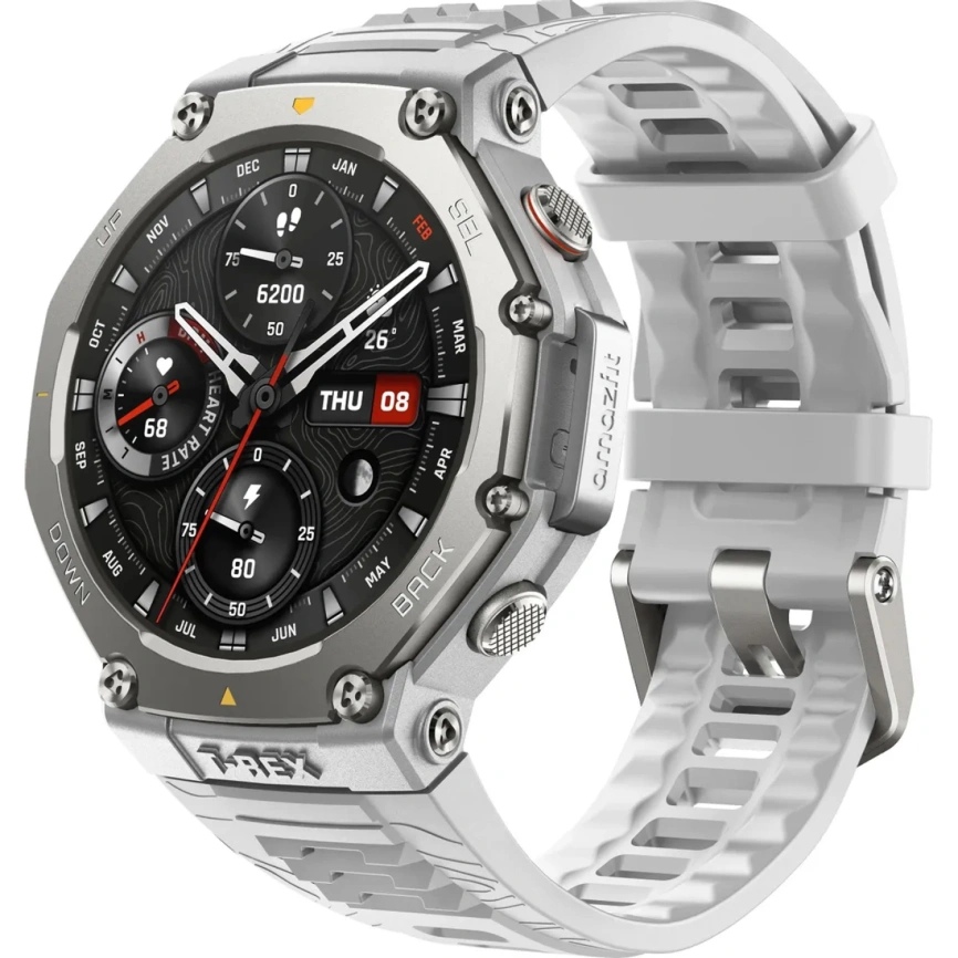 Смарт-часы Xiaomi Amazfit T-Rex 3 Haze Gray фото 1