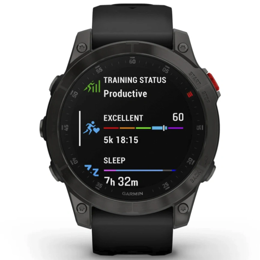 Умные часы Garmin Epix™ Gen 2 (010-02582-10) Sapphire - Black Titanium фото 9