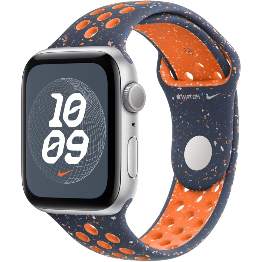 Ремешок Apple Watch 46mm Blue Flame Nike Sport Band M/L фото 2