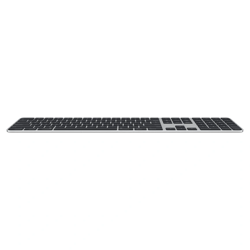 Клавиатура беспроводная Apple Magic Keyboard with Touch ID and Numeric Keypad (MMMR3) Black фото 4
