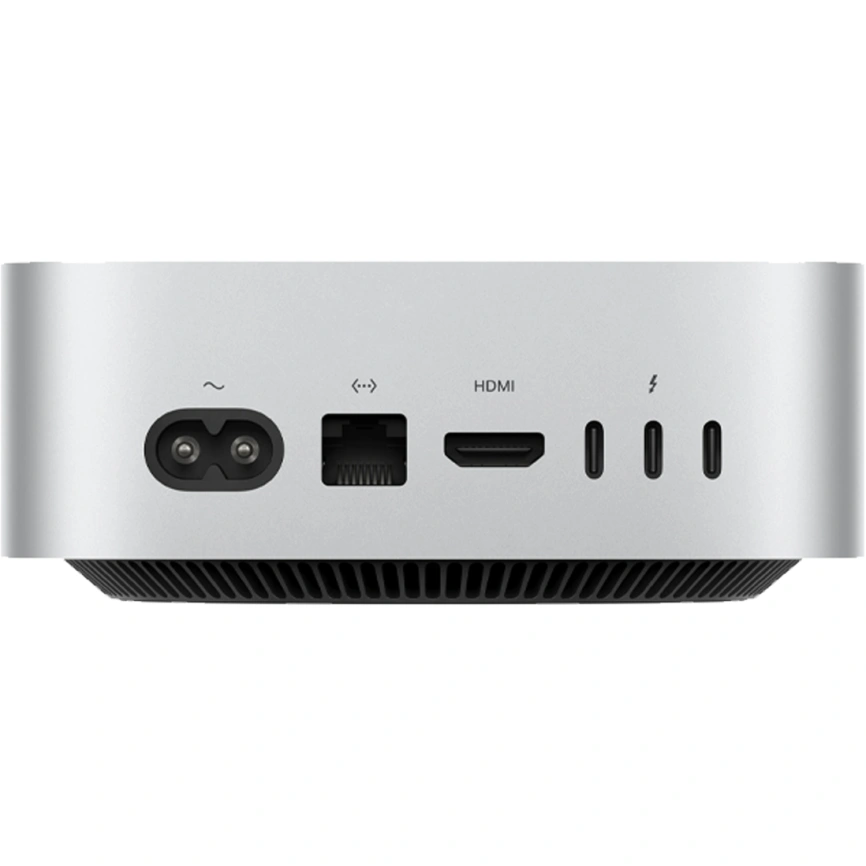 Компьютер Apple Mac Mini M4 10C CPU, 10C GPU/24GB/1TB SSD (Z1CF0012R) Silver фото 2