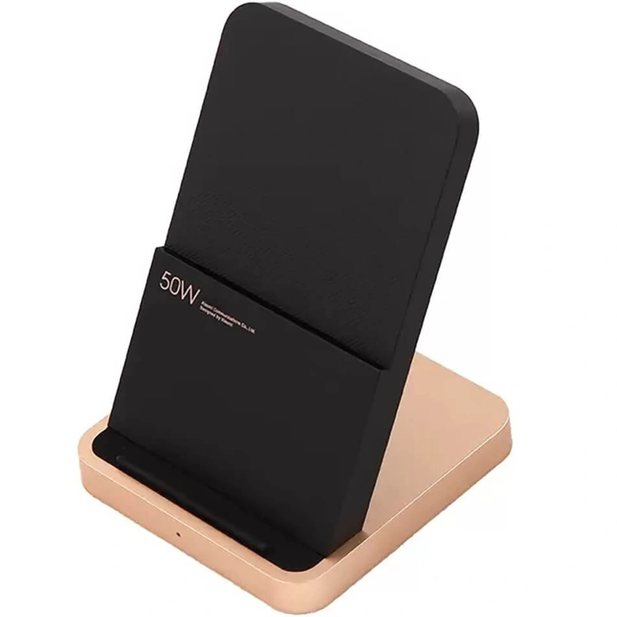 Беспроводное зарядное устройство Xiaomi 50W Wireless Charging Stand Black фото 3