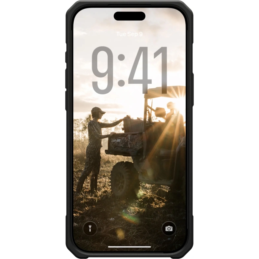 Чехол UAG MagSafe Monarch Pro Kevlar для iPhone 17 Pro Element Green фото 2