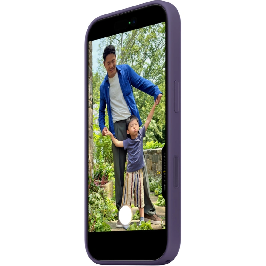 Чехол Apple Silicone Case with MagSafe для iPhone 17 Purple Fog фото 6