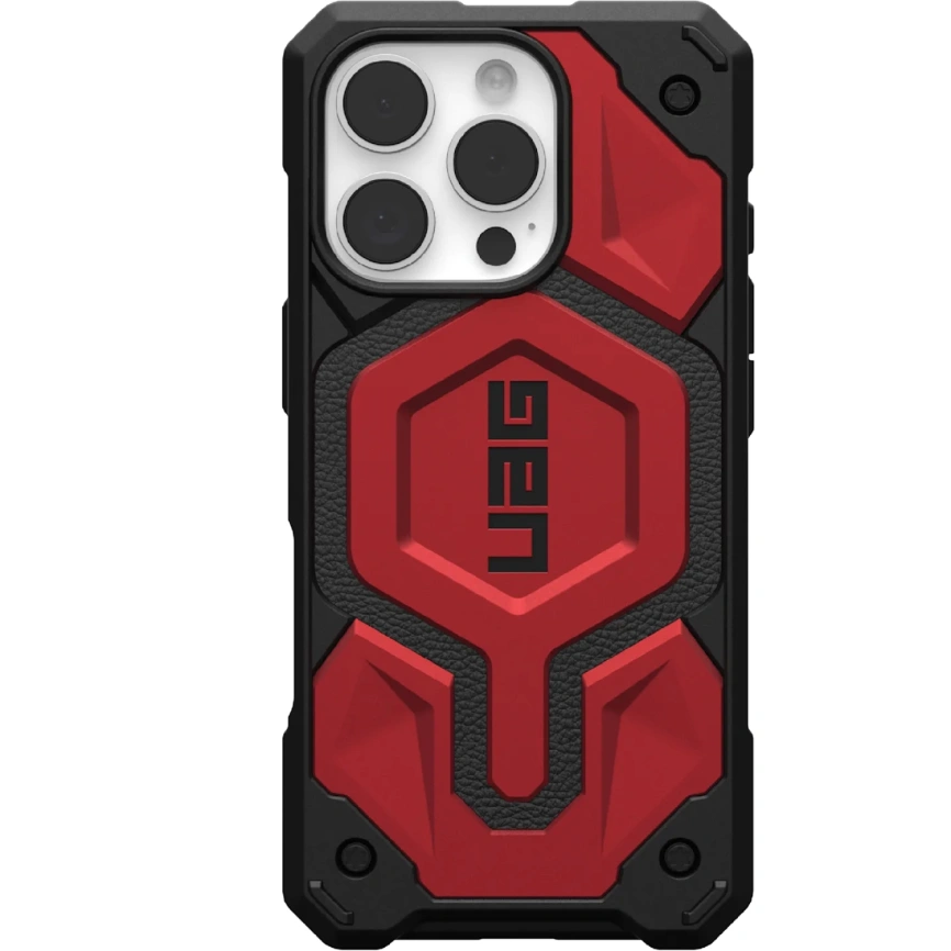 Чехол UAG MagSafe Monarch Pro для iPhone 16 Pro Crimson фото 1