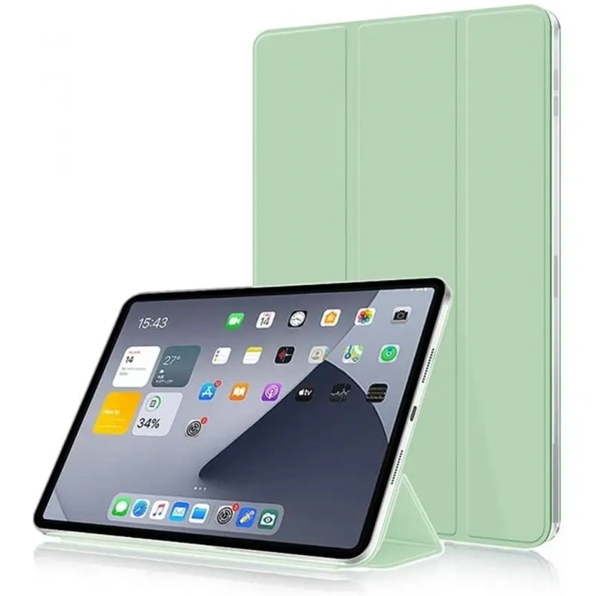 Чехол Gurdini Smart Magnet Series для ipad Air 11 (2025) Green фото 1