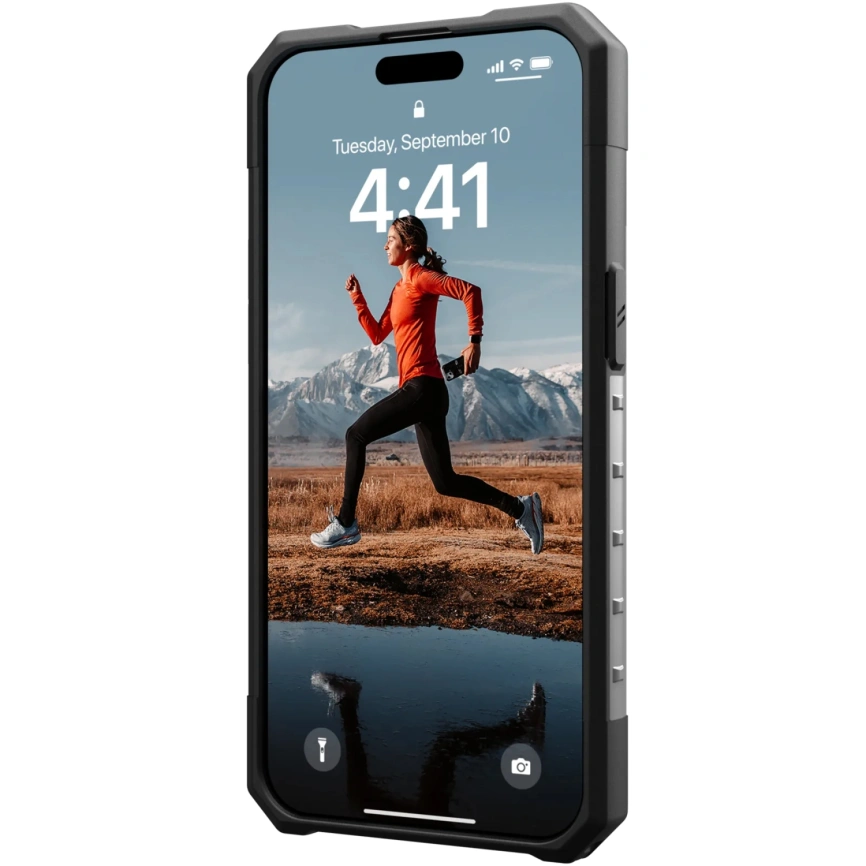 Чехол UAG Plasma для iPhone 15 Pro Ash (114284113131) фото 4