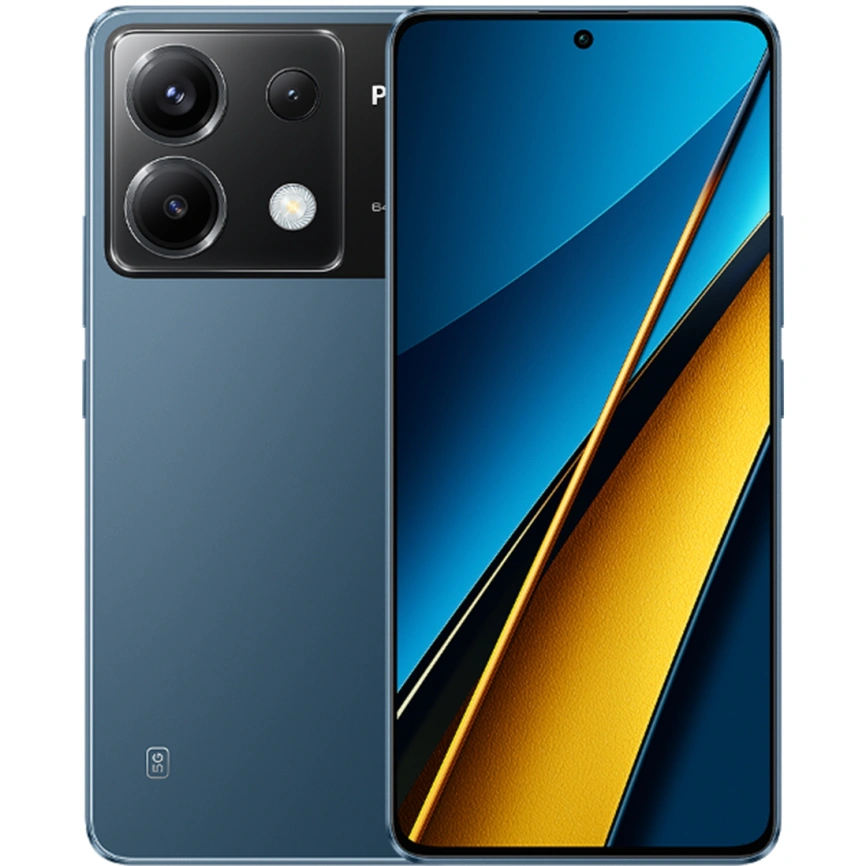 Смартфон Xiaomi Poco X6 5G 12/256Gb Blue Global Version фото 1