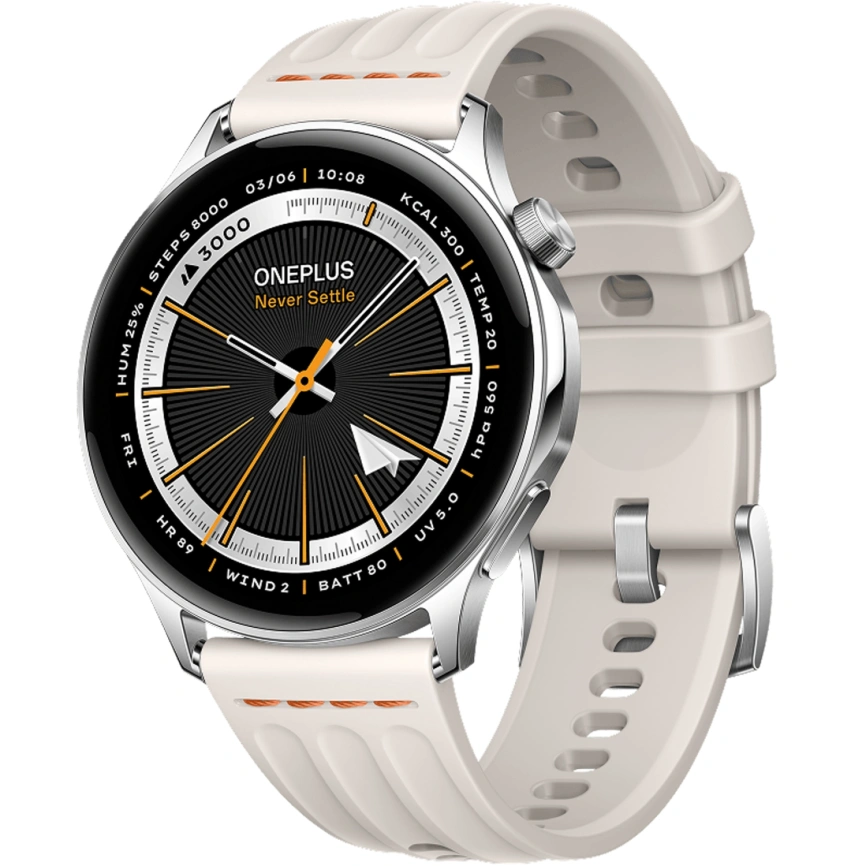 Смарт-часы OnePlus Watch Lite Silver Stainless Steel фото 1