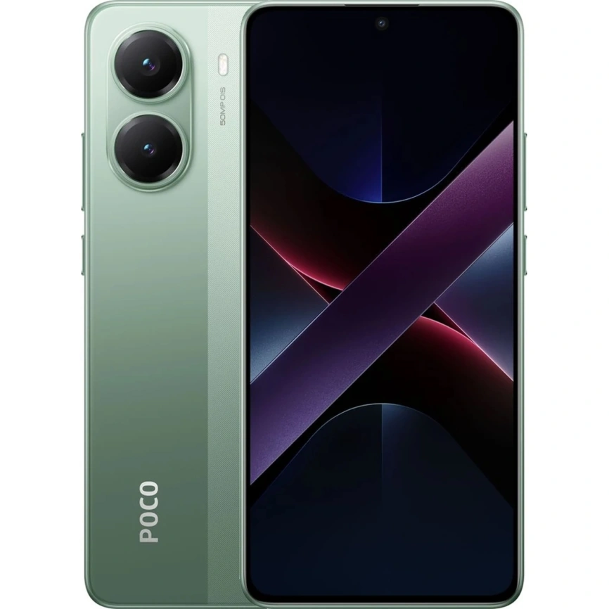 Смартфон Xiaomi Poco X7 Pro 5G 12/256Gb Green Global Version фото 1