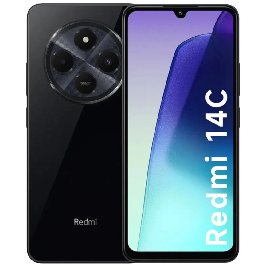 Смартфон Xiaomi Redmi 14C 8/256GB (NFC) Midnight Black EAC фото 5